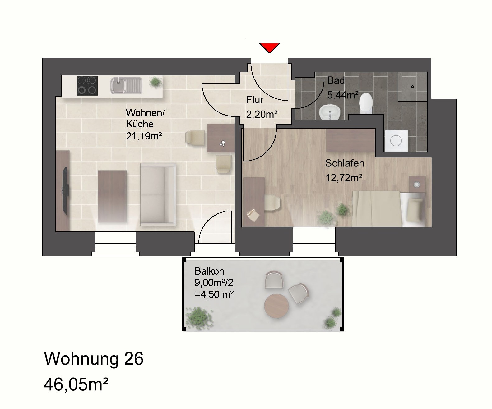 Wohnung 26